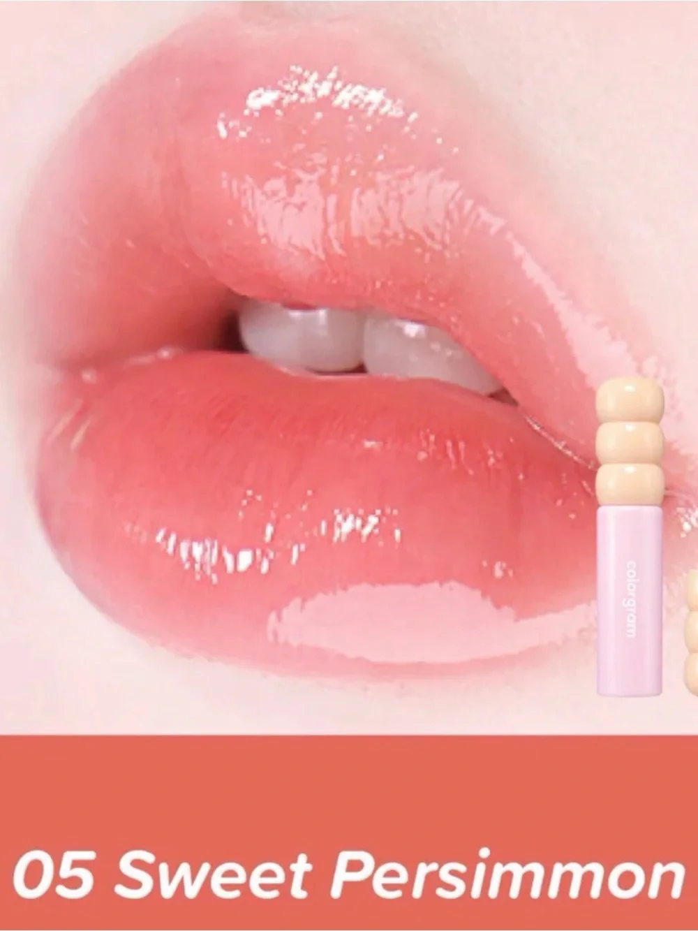 10 PCS Colorgram Fruity Glass Tint Sweet Persimmon 3g (K-Beauty) New in Box